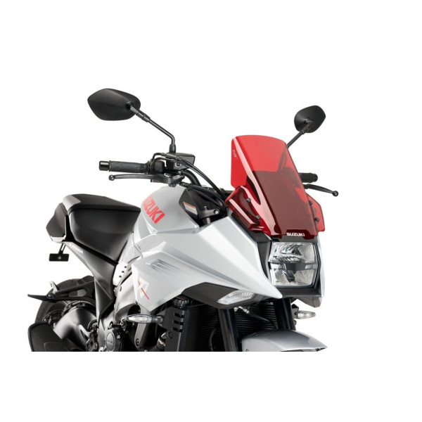 Puig Puig touring screen | red | suzuki katana 2019>2022